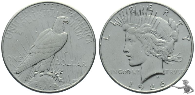 USA 1 Dollar 1926 S Peace, San Francisco